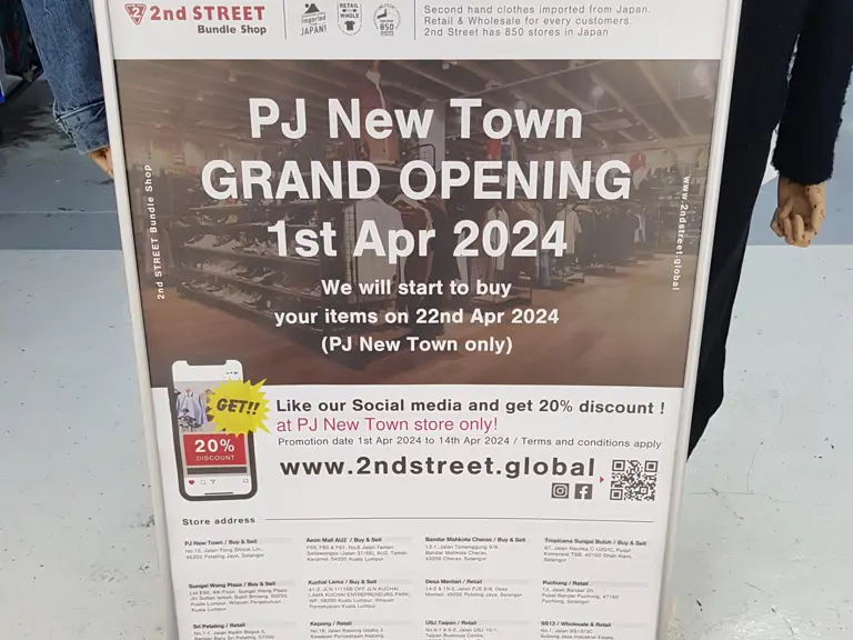 2nd STREET @ PJ New Town - Petaling Jaya