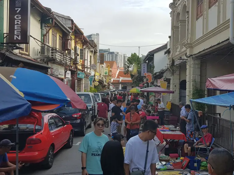 Sunday Morning Flea Market - Malacca City