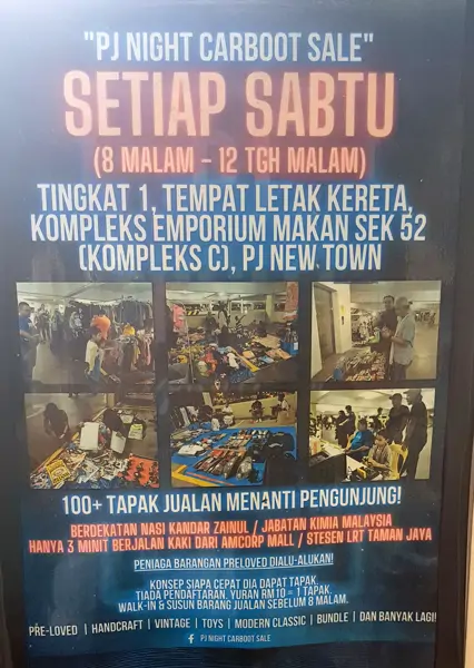 PJ Night Carboot Sale - Petaling Jaya (3/5)